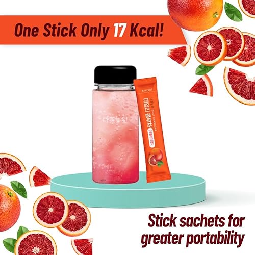 Miniatura 5 de KAYFOOD Té en polvo de kombucha diario, 0.18 oz x 20 palitos (3.53 oz/3.52 onzas) con botella de té de dieta sin azúcar (juego de botellas de