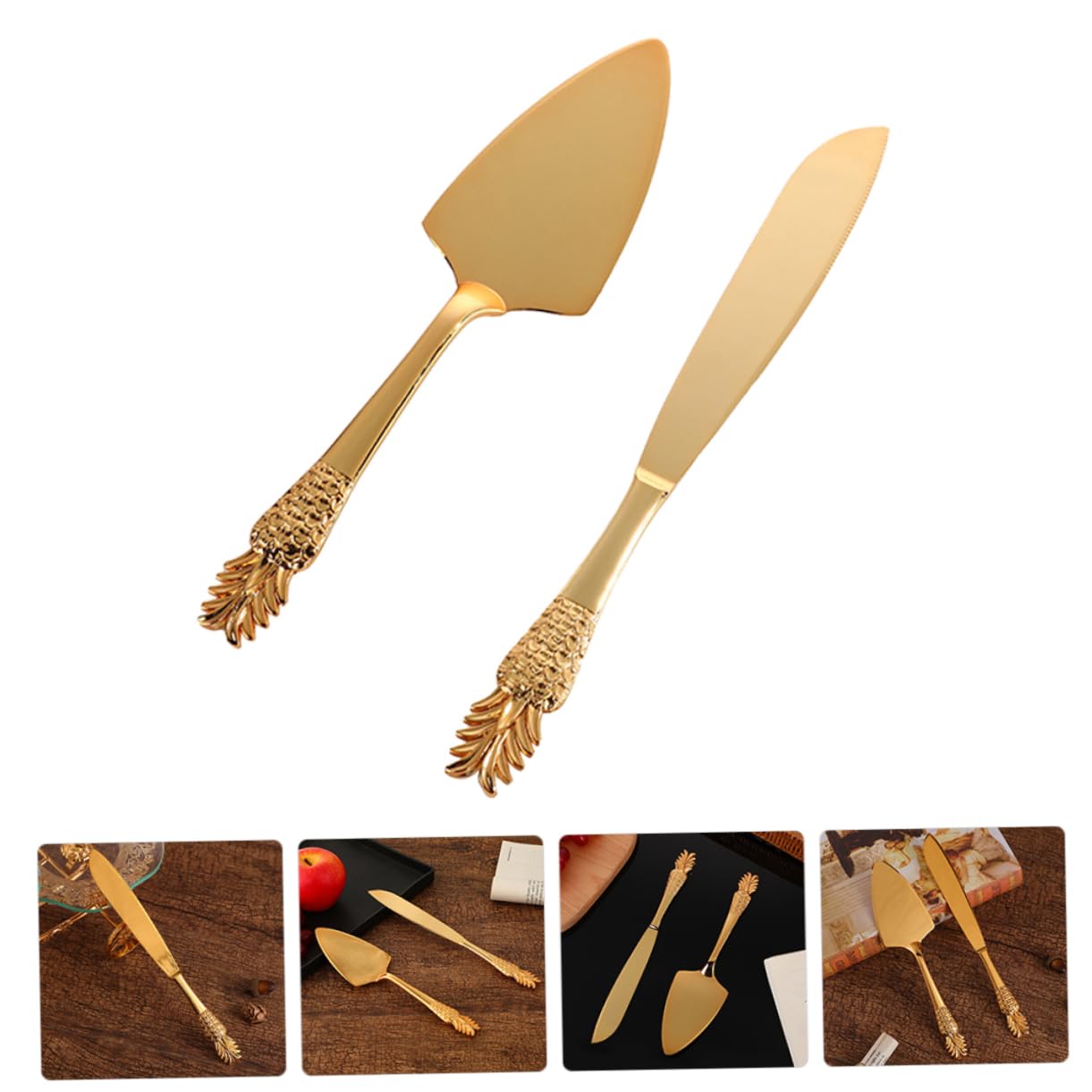 Ciieeo Lot De 5 Moules À Gâteau Grattoir À Gâteau Décoration De Gâteau Glaçage De Gâteau Cuisson De Gâteau Trancheuse À Gâteau Moule À Gâteaux De Riz Pelle À Pâtisserie Kit De