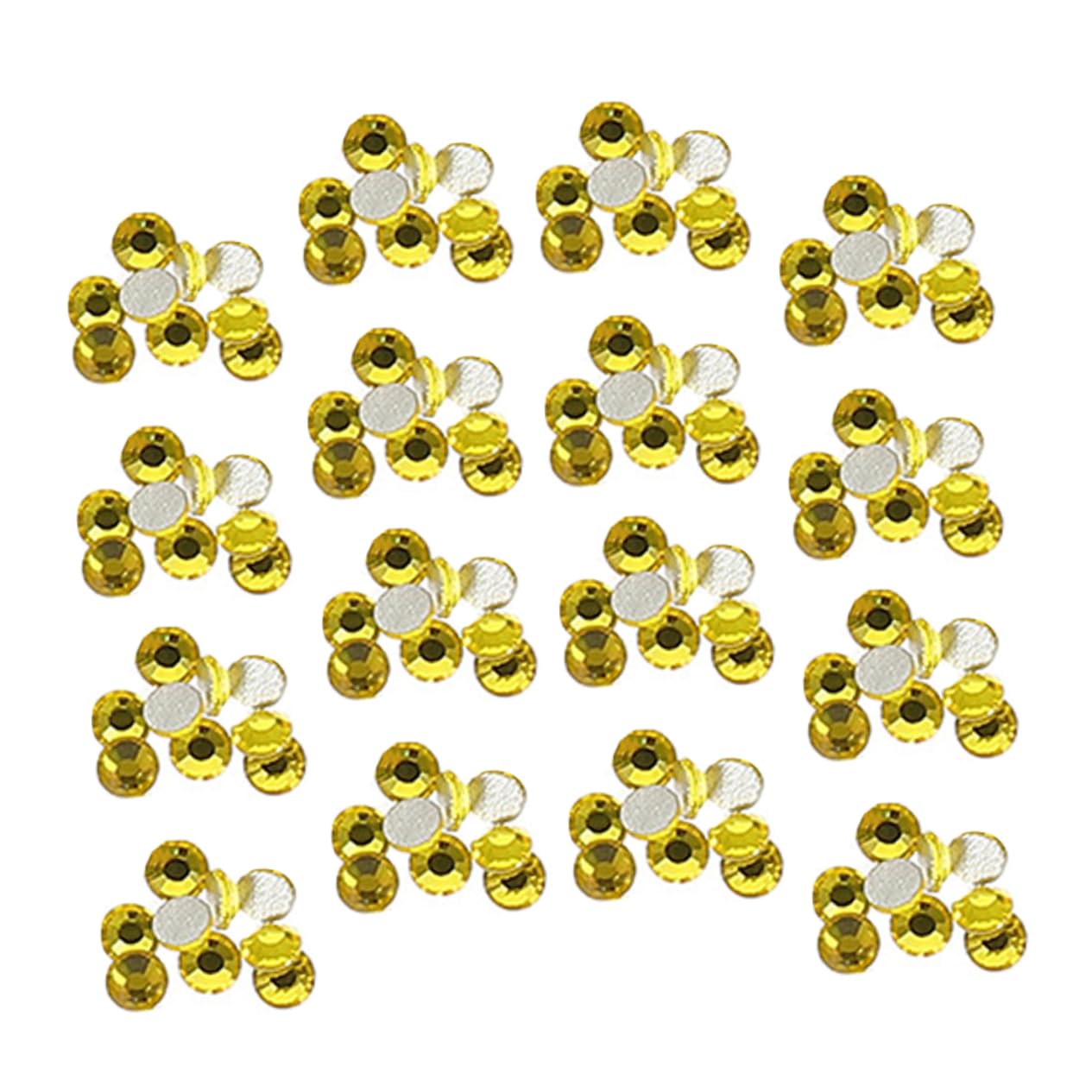 NUOBESTY 14400pezzi Strass Per Nail Art Decorazioni Per Unghie Flatback Charms Per Manicure Shiny Per Feste e Occasioni Speciali