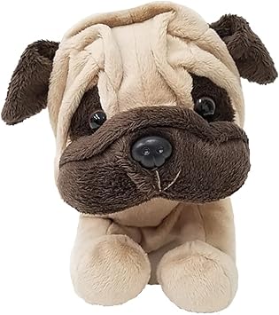 Amazon Co Jp Bestever 犬 ぬいぐるみ リアル 仔犬 くたくた 可愛い 手のリサイズ 誕生日 ギフト Premium Puppy プレミアムパピー パグ フォーン ベストエバージャパン おもちゃ
