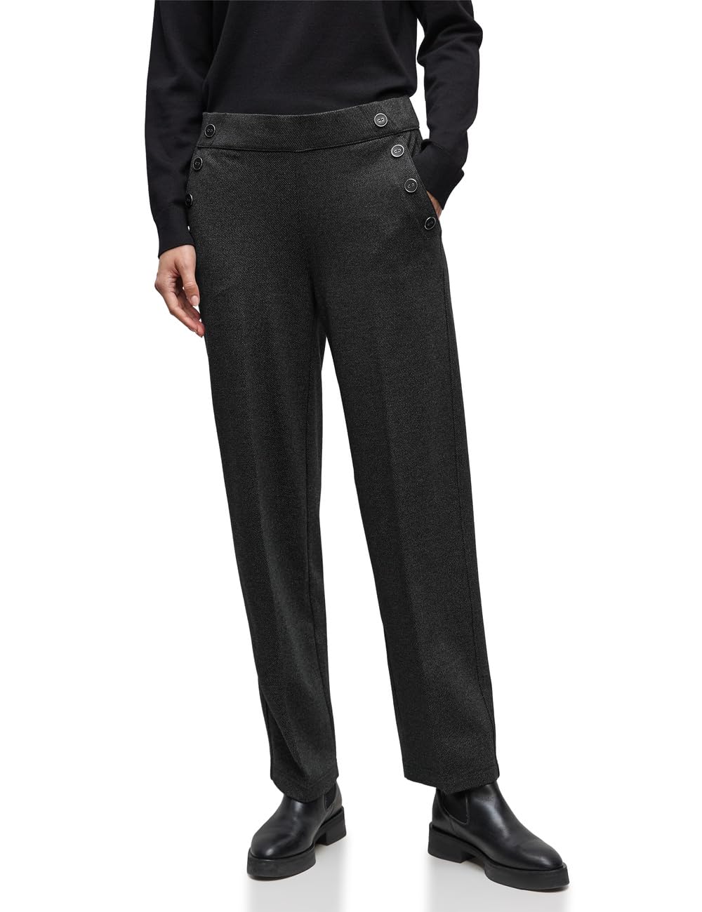 Street One Damen Straight Leg Hose