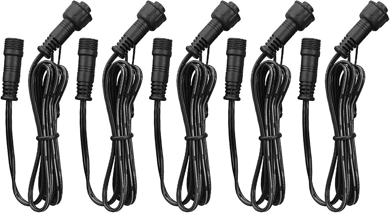 Staright 5PCS Extension Cable Wire for Deck Light 1m/39.4in Length 2