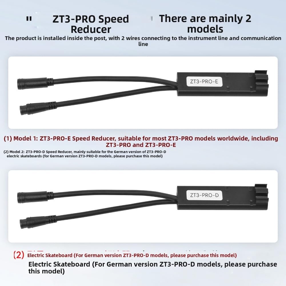 Cable de chip para Segway, cable de aumento de velocidad a 40 km/h, sin recordatorio de exceso de velocidad, elimina el pitido de sobrevelocidad para -Pro y -Pro-E (no para Alemania)