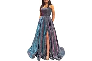 Prom Dresses Long A Line with Pockets