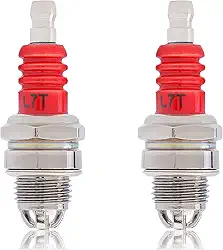 2 peças 3 velas de ignição de eletrodo L7T para 33cc 43cc 47cc 49cc 2-Stroke Mini Pocket Bike ATV Quad Scooter Trimmer Blower Chainsaw Brushcutter Strimmer Lawnmover Echo Wacker Kawasaki