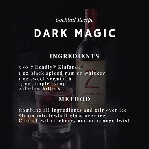 Miniatura 10 de Viñedo Michael David 7 Deadly Zins Zinfandel, Vino Tinto, Botella de 750 ml