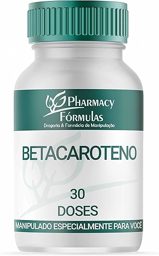 Betacaroteno Bronze 50mg | 30 Cápsulas | Pharmacy & Formulas