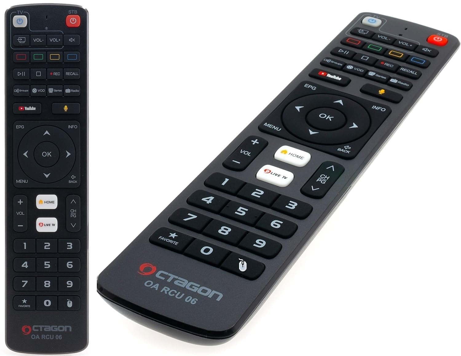 [Test SEHR GUT *] Octagon Spirit PRO MAX 8K Android TV Box, Dual Band WiFi WLAN, Bluetooth Fernbedienung, Sprachsteuerung, HDR10+, HLG, 4GB RAM & 64GB Flash, TV IP Receiver, Bluetooth 5.1, 4K UHD