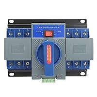 Vista 2 de YWBL-WH interruptor automático de la transferencia 63A 3P, mini interruptor de cambio del generador de energía interruptor electrónico del poder