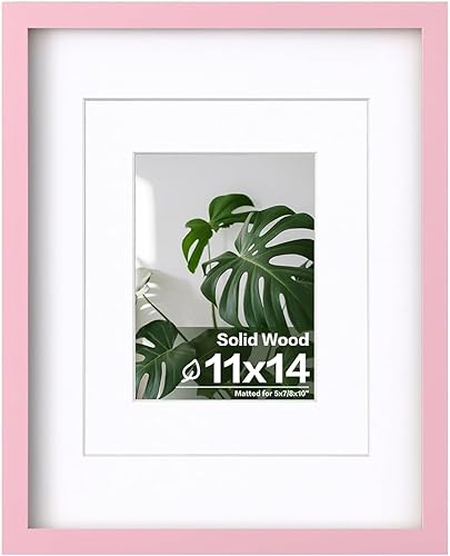 Vista 240 de Egofine Portarretratos de 9 x 12 pulgadas hecho de madera maciza con plexiglás, fotos de 5 x 7/6 x 8 con paspartú o de 9 x 12 pulgadas sin paspartú