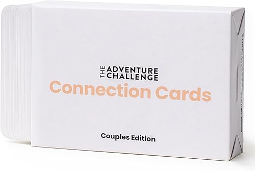 The Adventure Challenge Tarjetas de conexión edición para parejas 50 tarjetas de preguntas para parejas ideas de citas nocturnas juego de cartas de