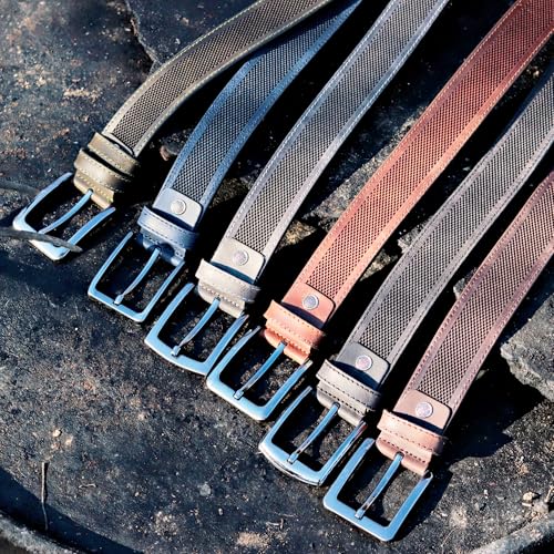 Custom Engraved Leather Belt - Personalized Message Belt for Him - Unique Gift for Special Occasions4