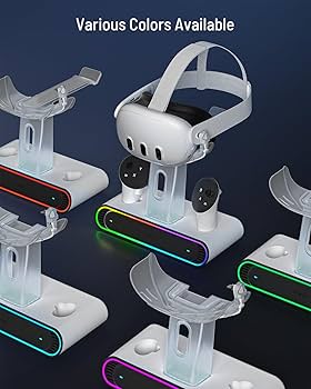 Amazon.com: ZYBER RGB Charging Dock for Meta Quest 3