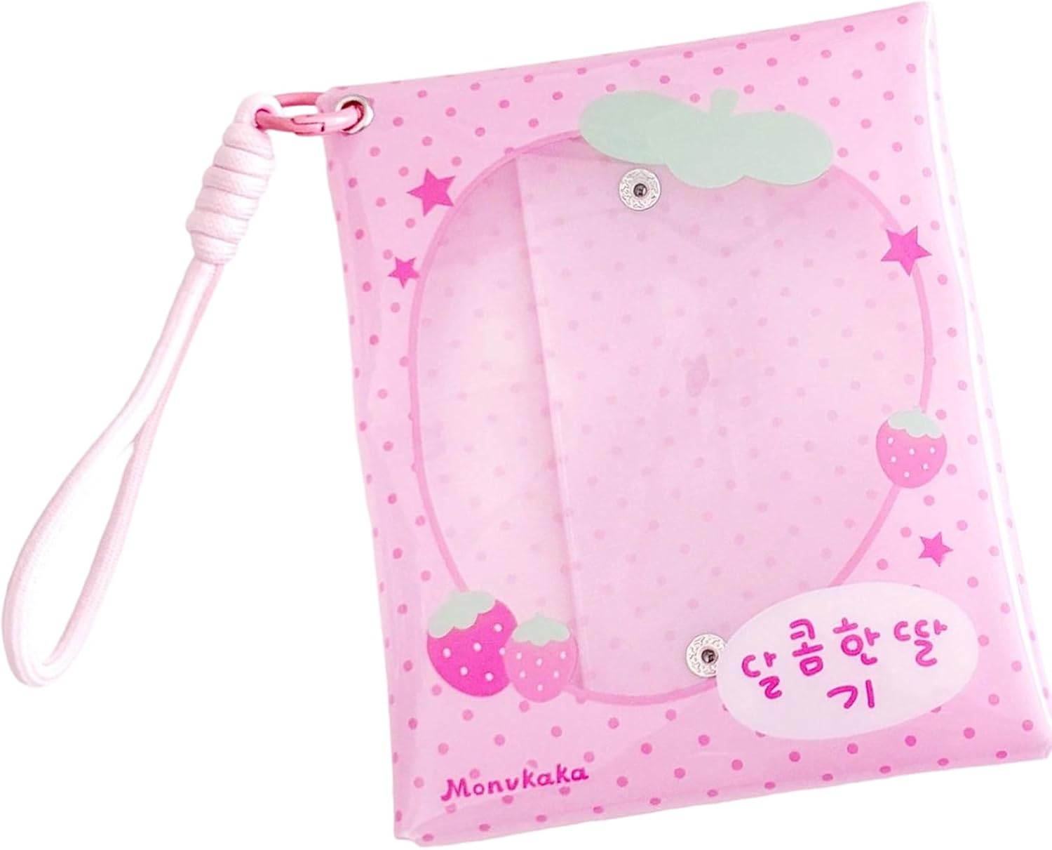 Milk Patterned Doll Case Pouches with Spillproof, Strawberry