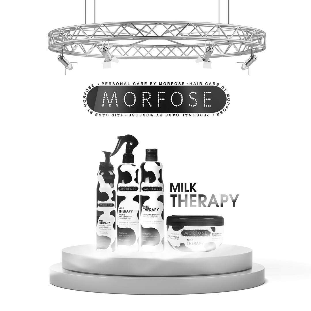 Morfose Milk Therapy Balsamo 2 fasi, 3 x 400 ml