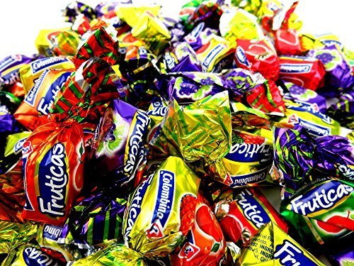 Miniatura 2 de SweetGourmet Colombina Fancy Fruit - Caramelos surtidos rellenos de frutas, 1 libra
