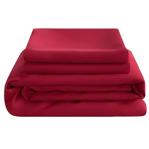 NTBAY Bedding Twin XL Sheet Set - 3 Pieces Microfiber Bed Sheets - Soft Wrinkle Free and Easy