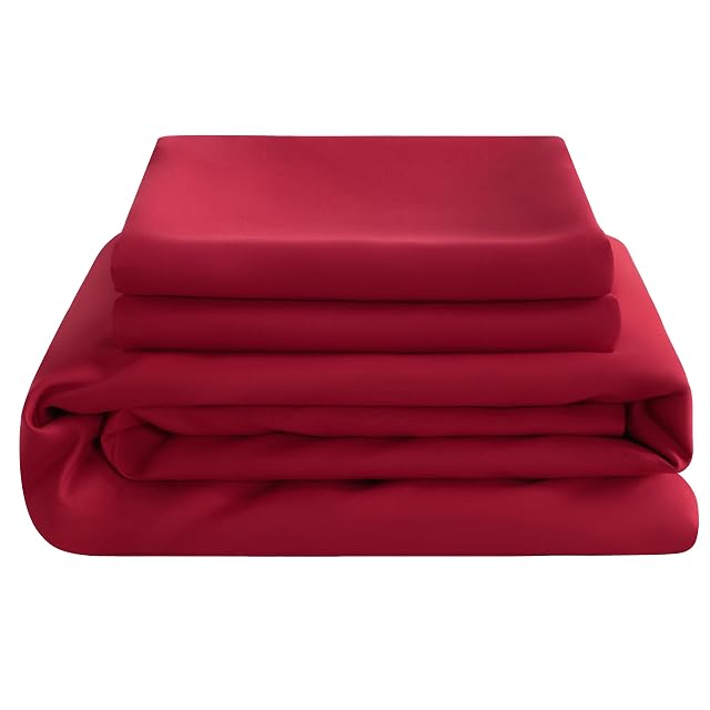 NTBAY Bedding Twin XL Sheet Set - 3 Pieces Microfiber Bed Sheets - Soft Wrinkle Free and Easy