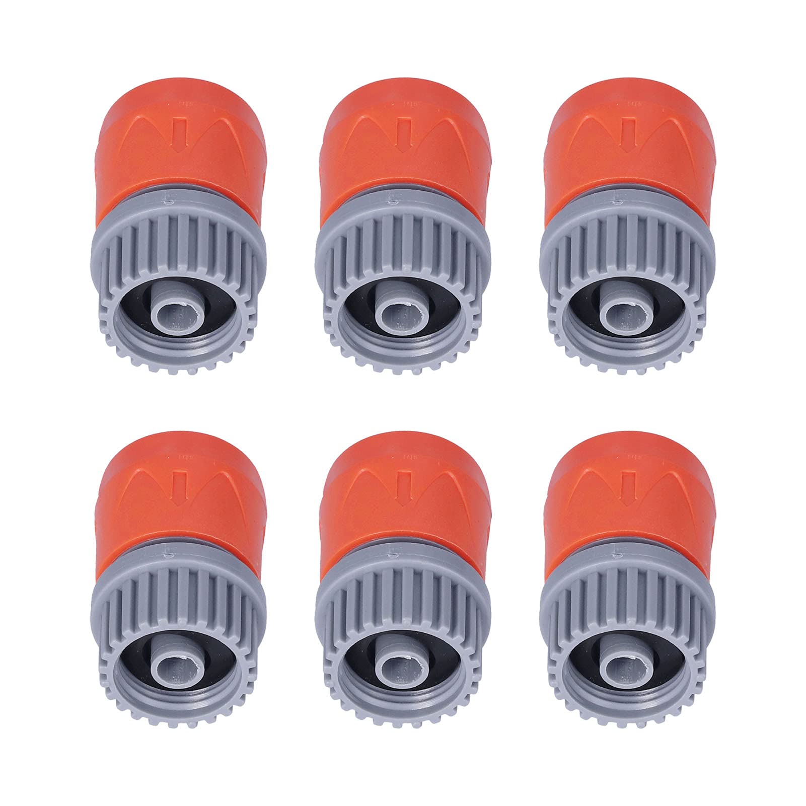 6Pcs Hose Connector Plastic Durable Anti Strong Anti Rust Suction Head Pipe A for Swimming Pool GardenUS Standard 6Pcs Hose Connector for Family (US Standard)