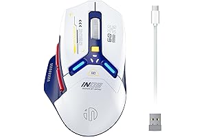 IN9 Wireless Gaming Mouse: Tri-Mode Versatility with Precision
