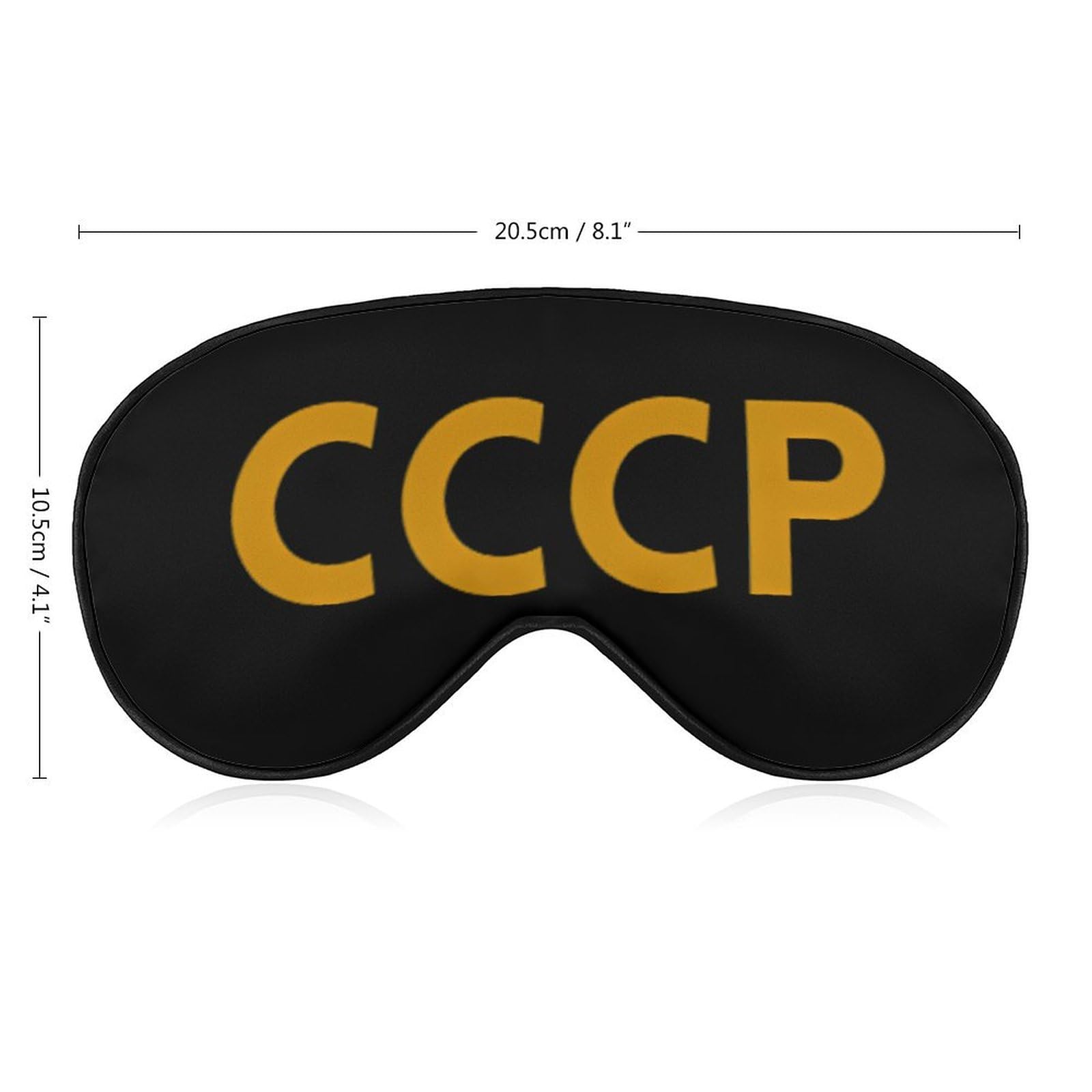 CCCP - USSR Sleep Mask Eye Shade Cover Adjustable Strap for Travel Lunch Break Women Men