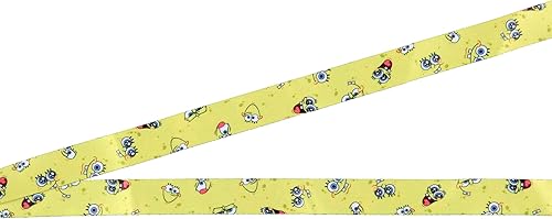 Miniatura 4 de Llavero de Bob Esponja con dije de goma de personaje y calcomanía coleccionable