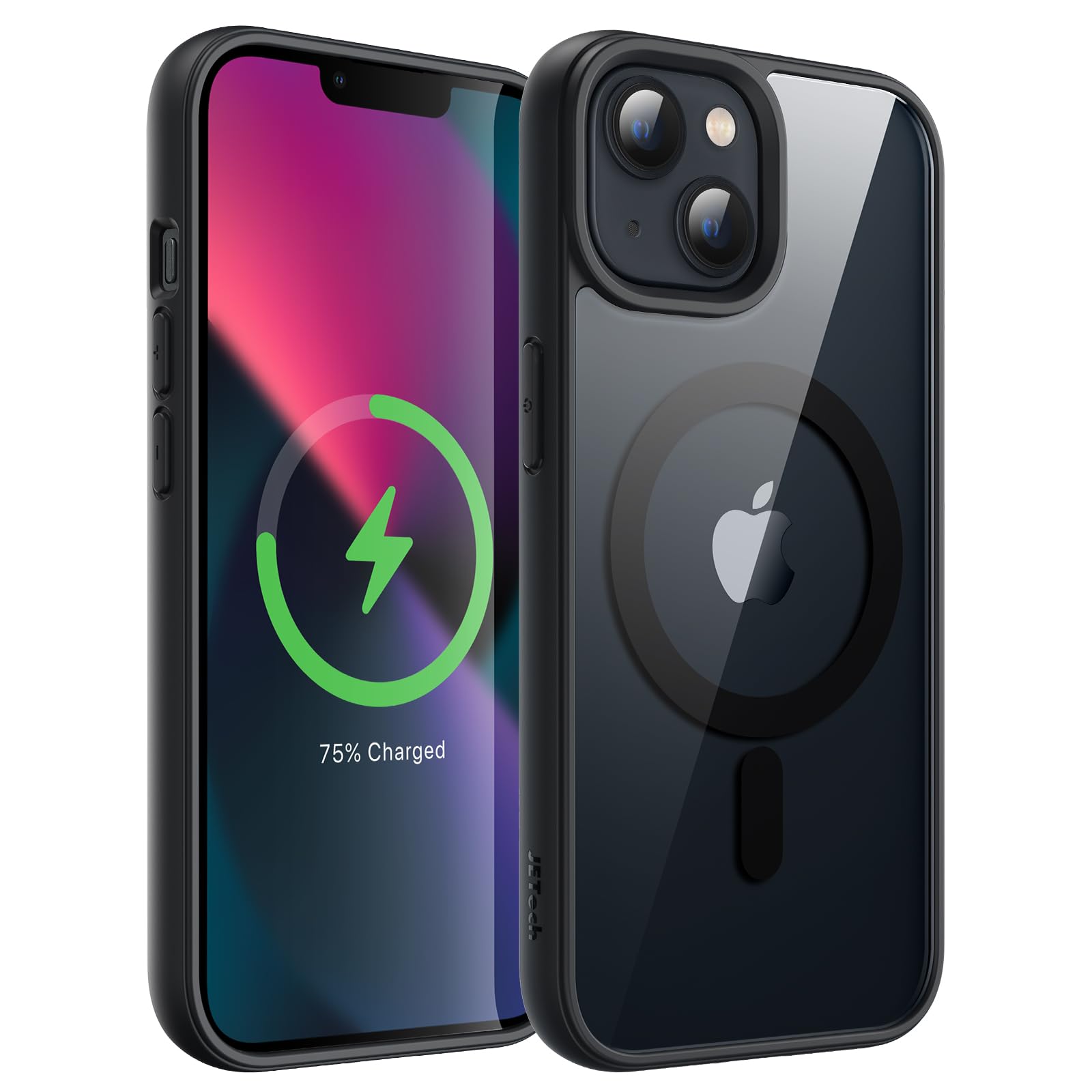 Amazon.co.jp: JETech iPhone 13 mini用 マグネットケース (ブラック