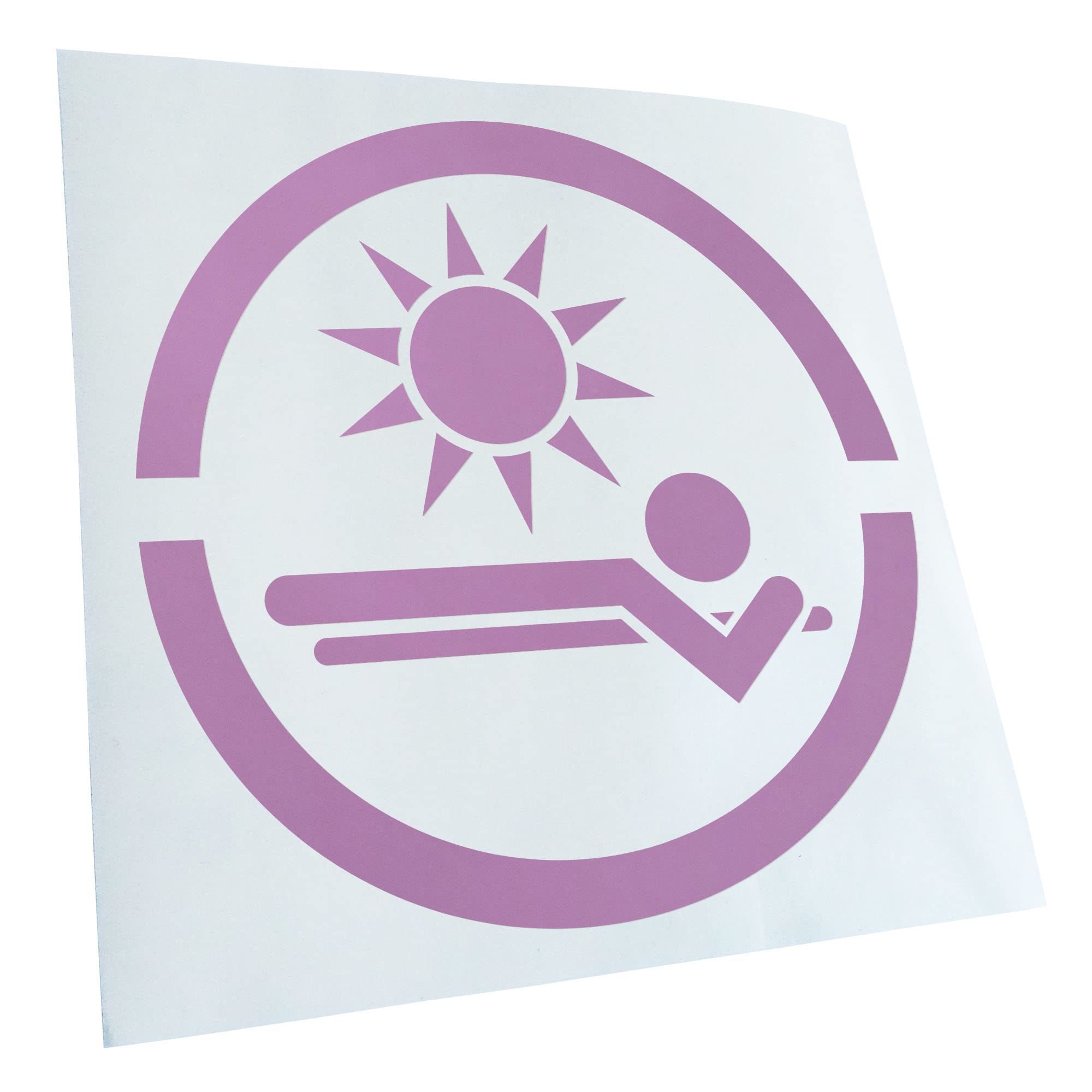 Kiwistar - Car Sticker – Sun Salon Sticker for Car, Laptop, Bike, Truck, Motorcycle, Multicolor, JDM Decal Racing