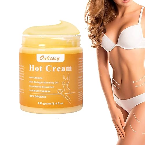 Miniatura 5 de Onkessy Crema caliente de celulitis crema en forma de cuerpo adelgazante crema de pérdida de peso quemador de grasa crema de masaje muscular crema