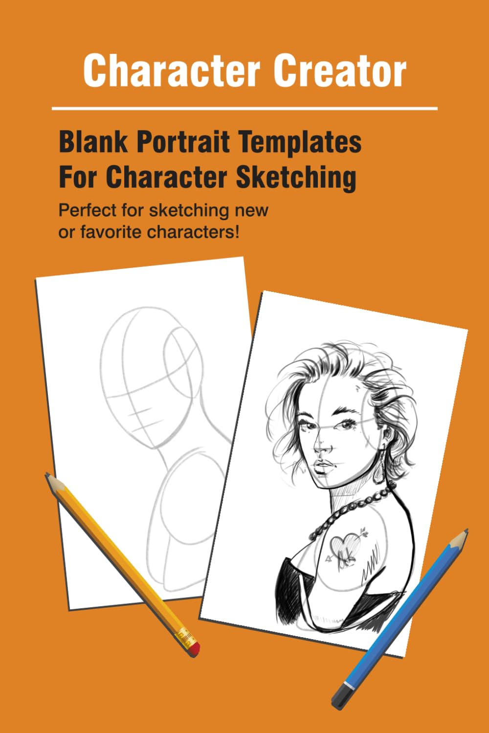 Character Creator: Portrait Templates for Character Sketching