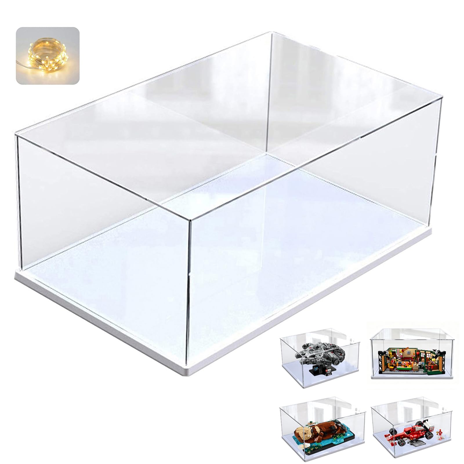 Amazon.com: 3mm Clear Acrylic Display Case for Lego Sea Otters