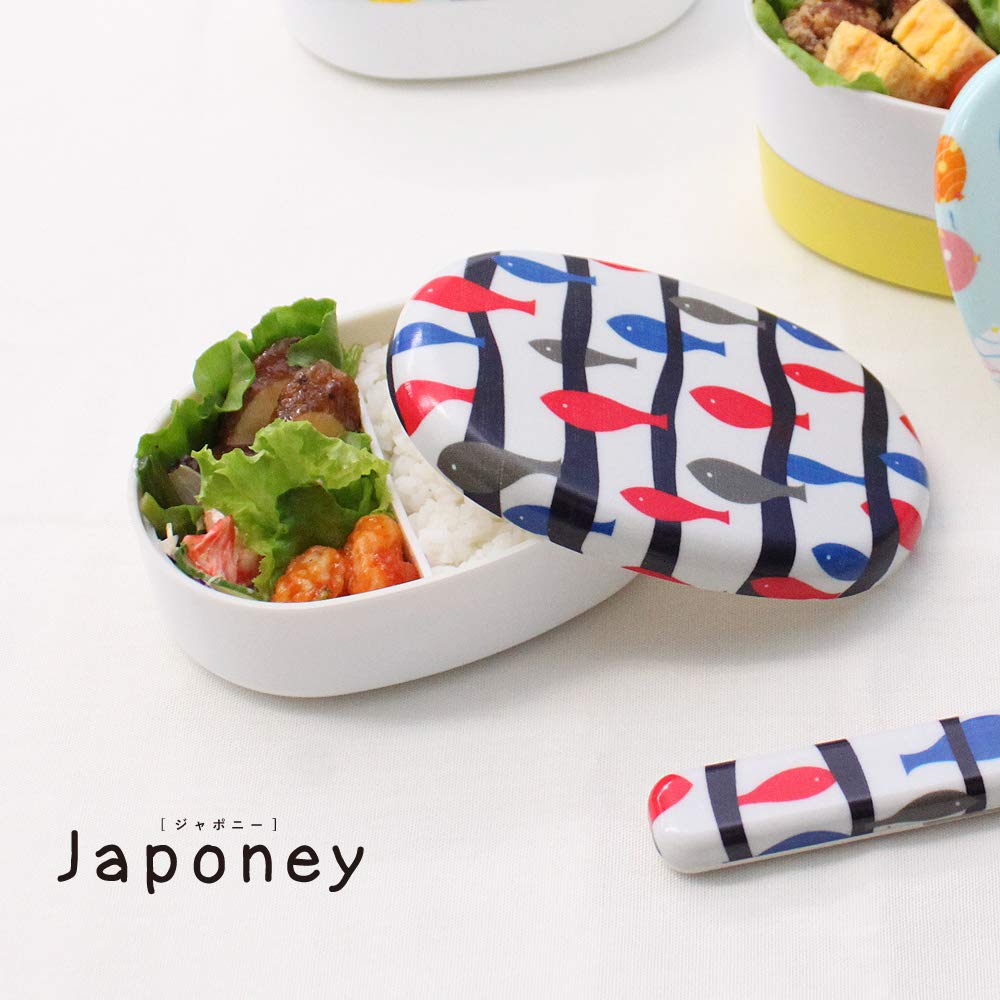 Amazon | padou Japoney布貼り小判1段ランチボックス (みずふうせん