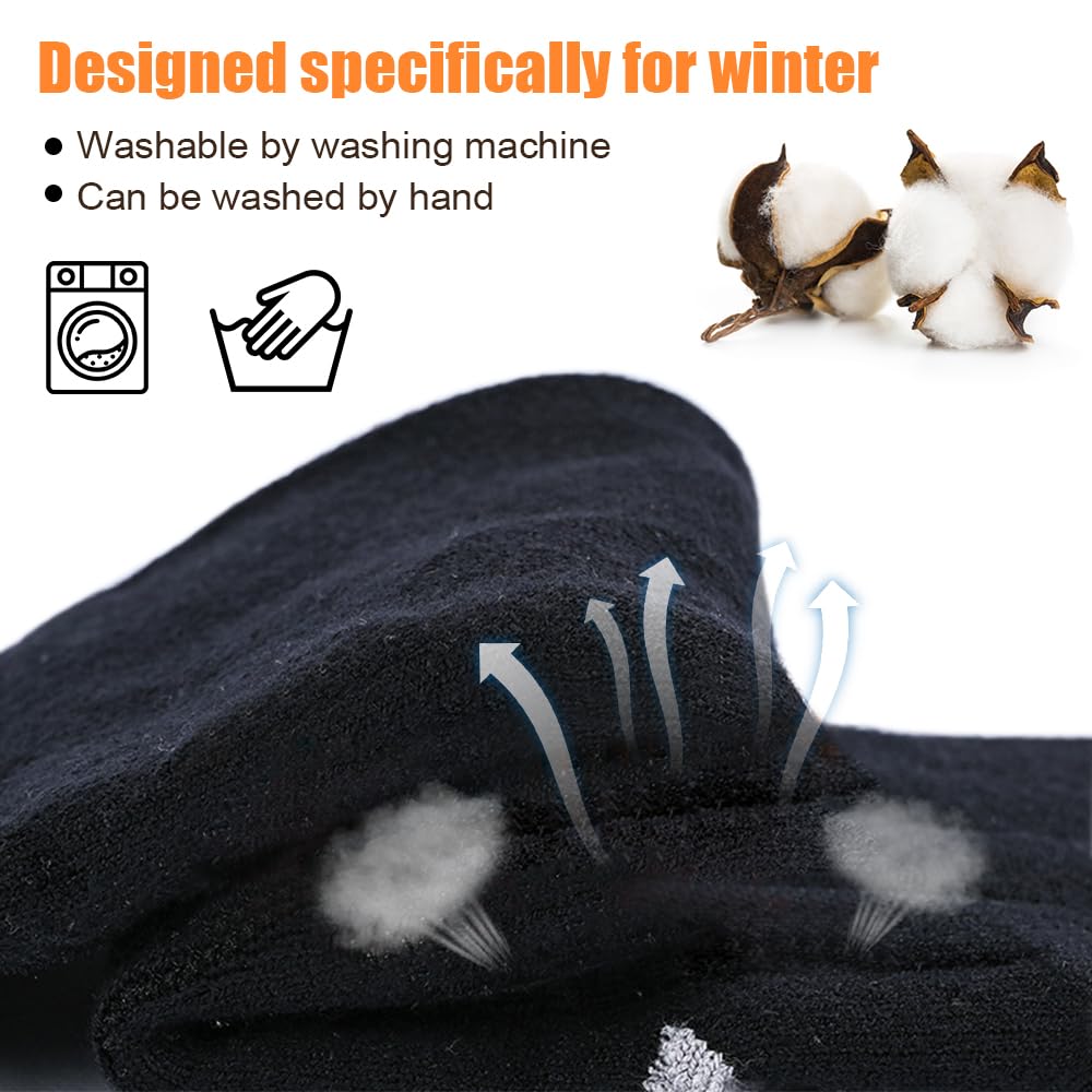 Beheizbare Socken Mit 5000mAh Akku - 65°C Wärme Für Outdoor-Aktivitäten