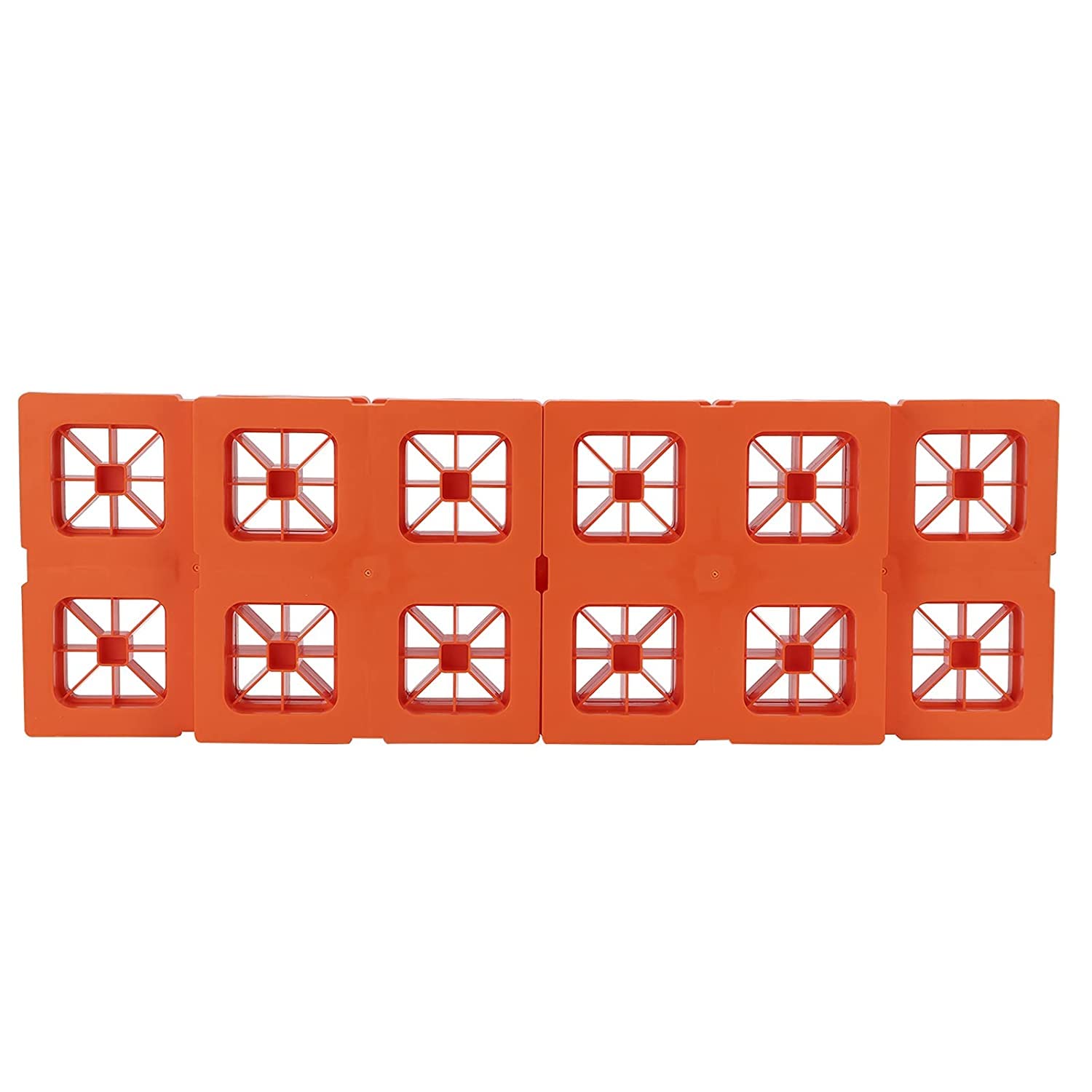 Generic Leveling Block Set, RV Lift Block 5pcs Interlocking Anti‑Slip Pad for Trailer for Campers for RV