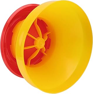 Cabilock 1pc Chicken Feed Bucket Plastic Food Containers Pet Food Dispenser Automatic Pet Feeders Plastic Poultry Drinker Farm Animal Food Feeder Poultry Feeding Cups Poultry Feed Bucket