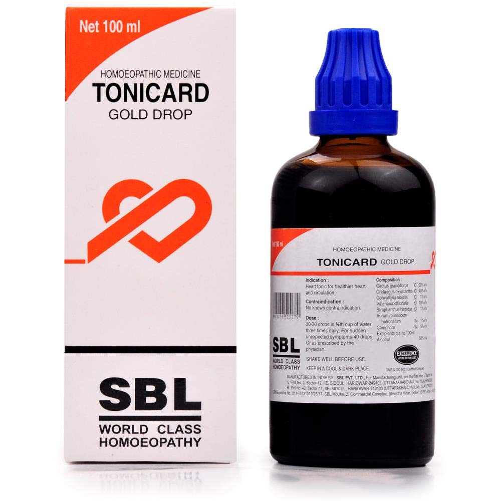 SBL Tonicard Gold Drop-100ml (B0D963DKRM) Amazon Price History, Amazon Price Tracker
