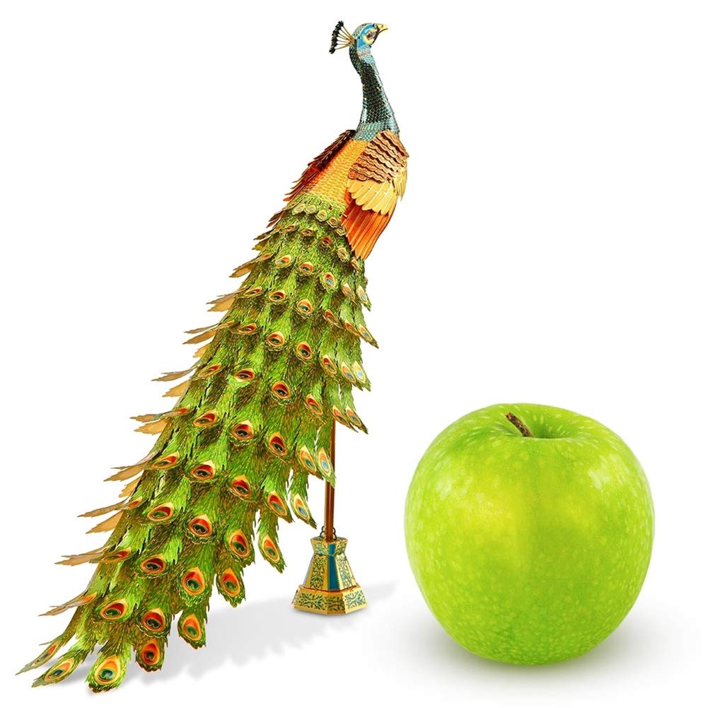 Amazon.com: Fascinations Metal Earth Premium Series Peacock in