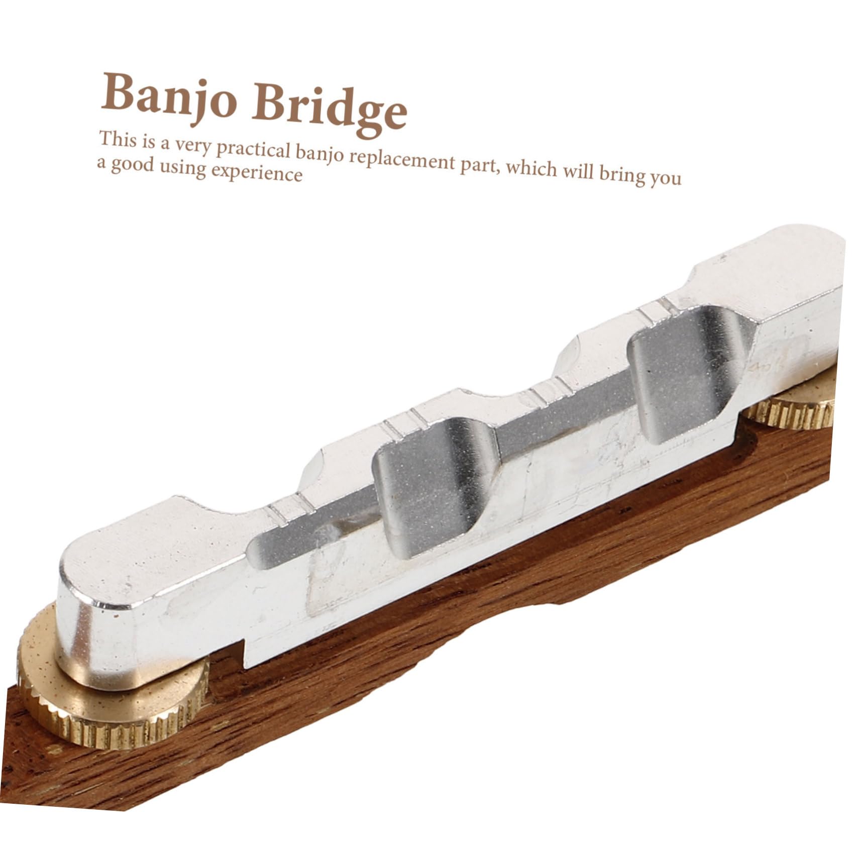 Holibanna Rosewood Banjo Bridge Banjo Replacement Bridge for Wood String Instrument Accessories
