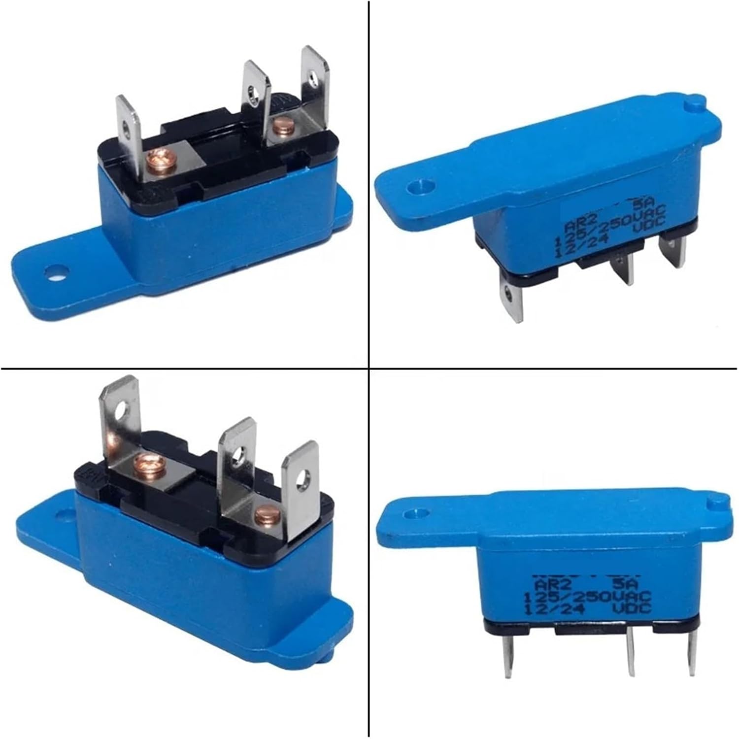 Thermal Circuit Breakers, AR2 Series Overload Protector Breaker Manual Reset 5A-50A(10a)