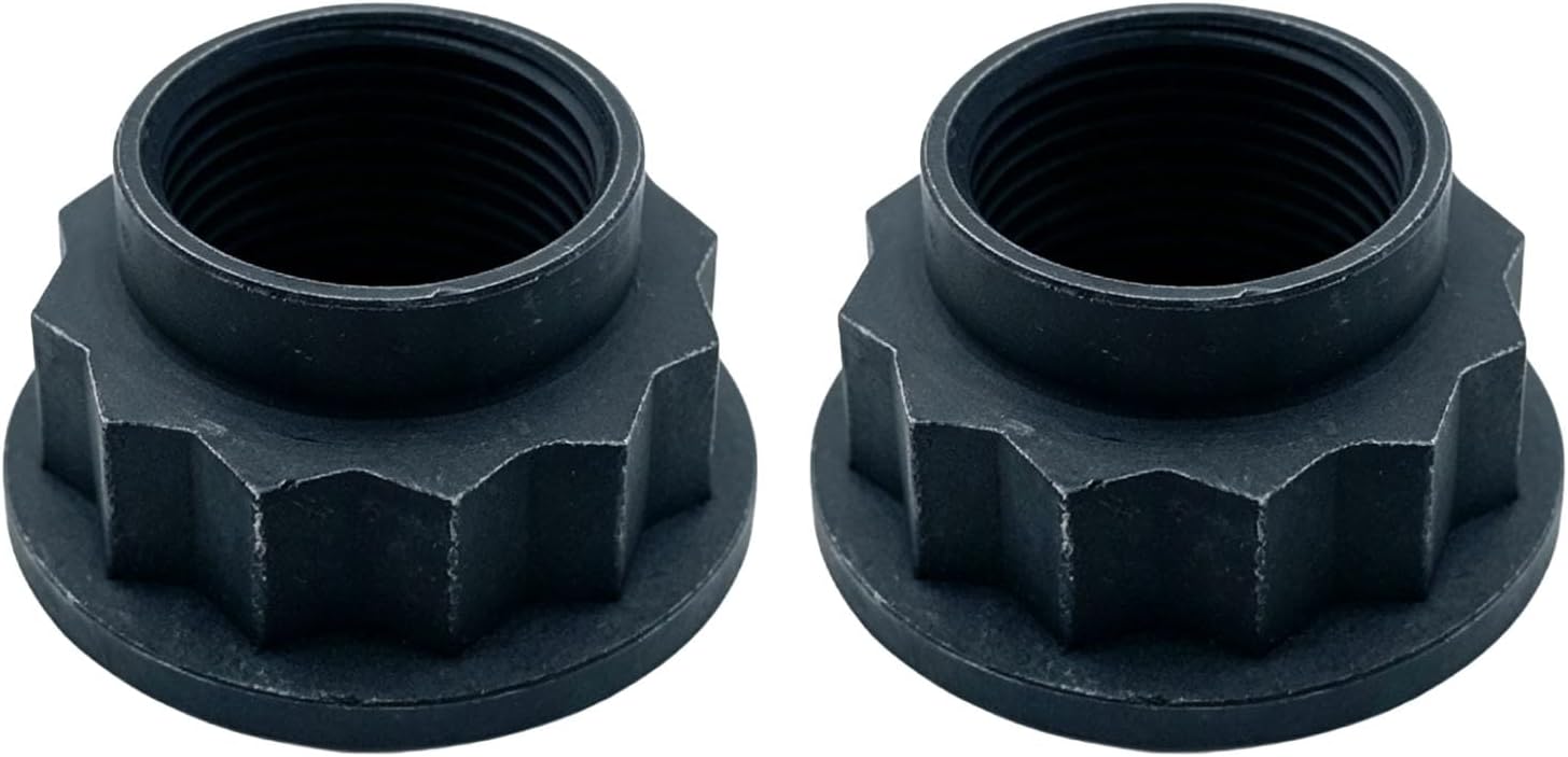 2PCS Car Front Wheel Axle Nut, Driveshaft Spindle Nuts Compatible with Toyota Camry Corolla Prius RAV4 Sienna Yaris ES350 IS250 IS350 NX300 RX350 Scion 90080-17238 90177-22001