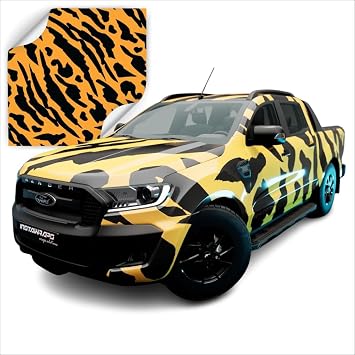 3M Printed Wild Nature Patterns | an Vinyl Film Car Wrap Series | AN0089-G-54-3M | Gloss Finish 53in x 1ft 4.41 Sq/ft w/Free Instawraps Pro-Wrapping Glove