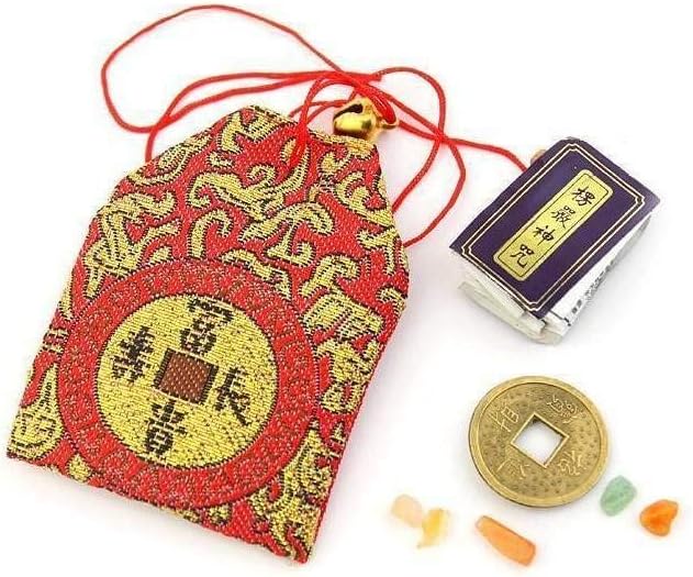 Feng Shui Talisman – Rot, 6-teilig, 33 Cm Länge
