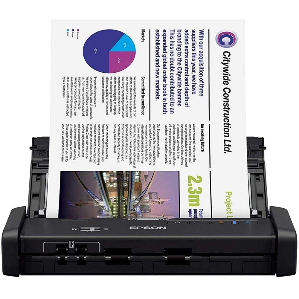Amazon.com: Epson DS-320 Mobile Scanner with ADF: 25ppm, Twain
