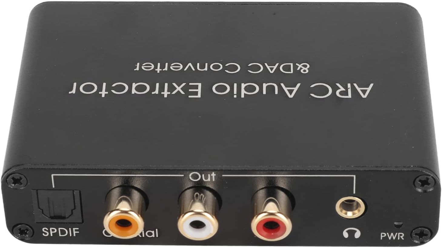 ARC Extractor, 192kHz DAC Converter ARC Extractor, Support HD Optical SPDIF 3.5mm Output, Digital to Analog Sound Converter for Home Theater TV