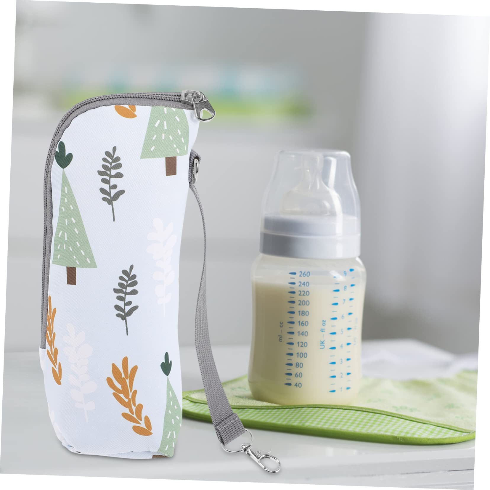5stücke Babyflasche Isolier Tasche Tragbare Milchflaschen Wärmertasche Für Unterwegs Praktischer Thermobeutel Für Eltern Beim Reisen Und Ausflügen Hält Getränke Stunden Warm