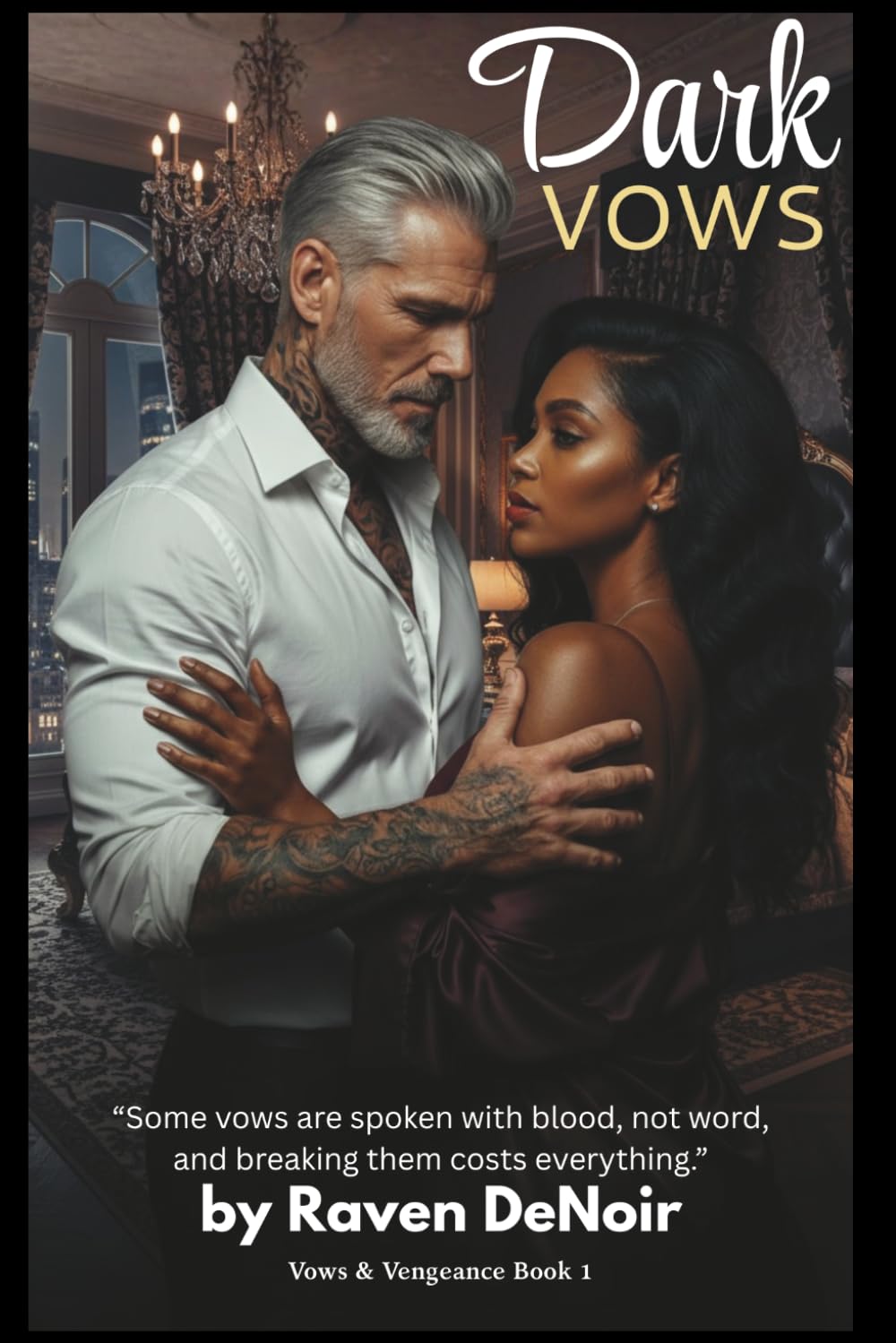 Dark Vows: A BWWM Dark Mafia Romance | Obsessive Irish Bratva Protector x Black Heroine (Age Gap, Forced Proximity, Possessive Love) (Vows & Vengeance:)