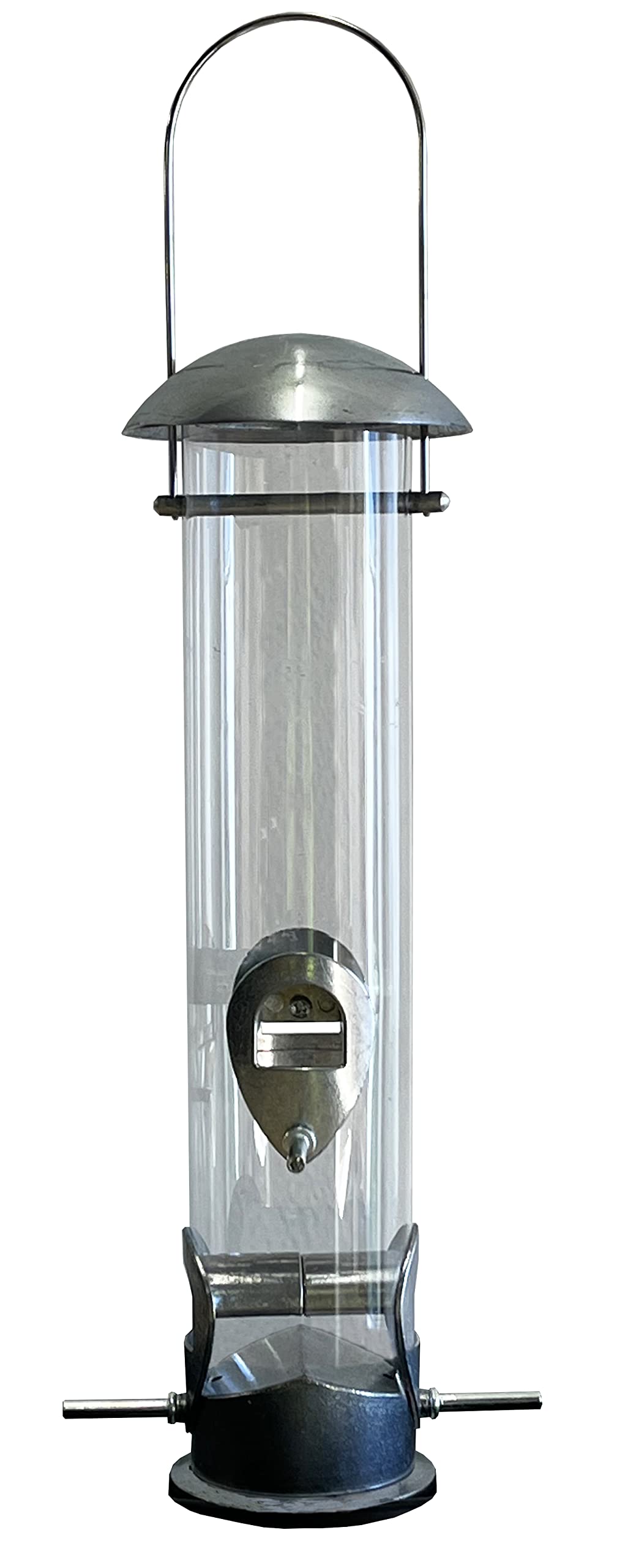 Selections Heavy Duty Aluminium Wild Bird Seed Feeder with 4 Feeding Ports