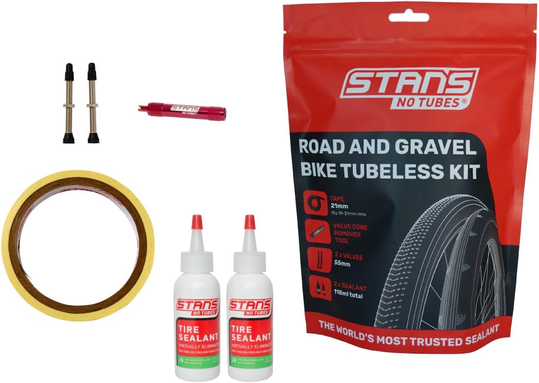 Stan's NoTubes Unisex - Adult Road & Gravel Tubeless Kit
