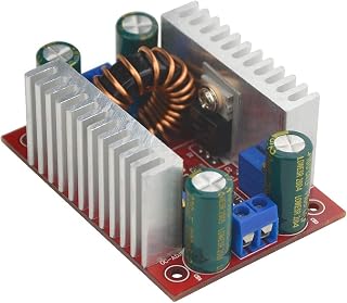 400W DC-DC High Power Boost Converter Adjustable Constant Voltage Constant Current Power Supply Module Drive Notebook Battery Charging with Short Circuit Protection