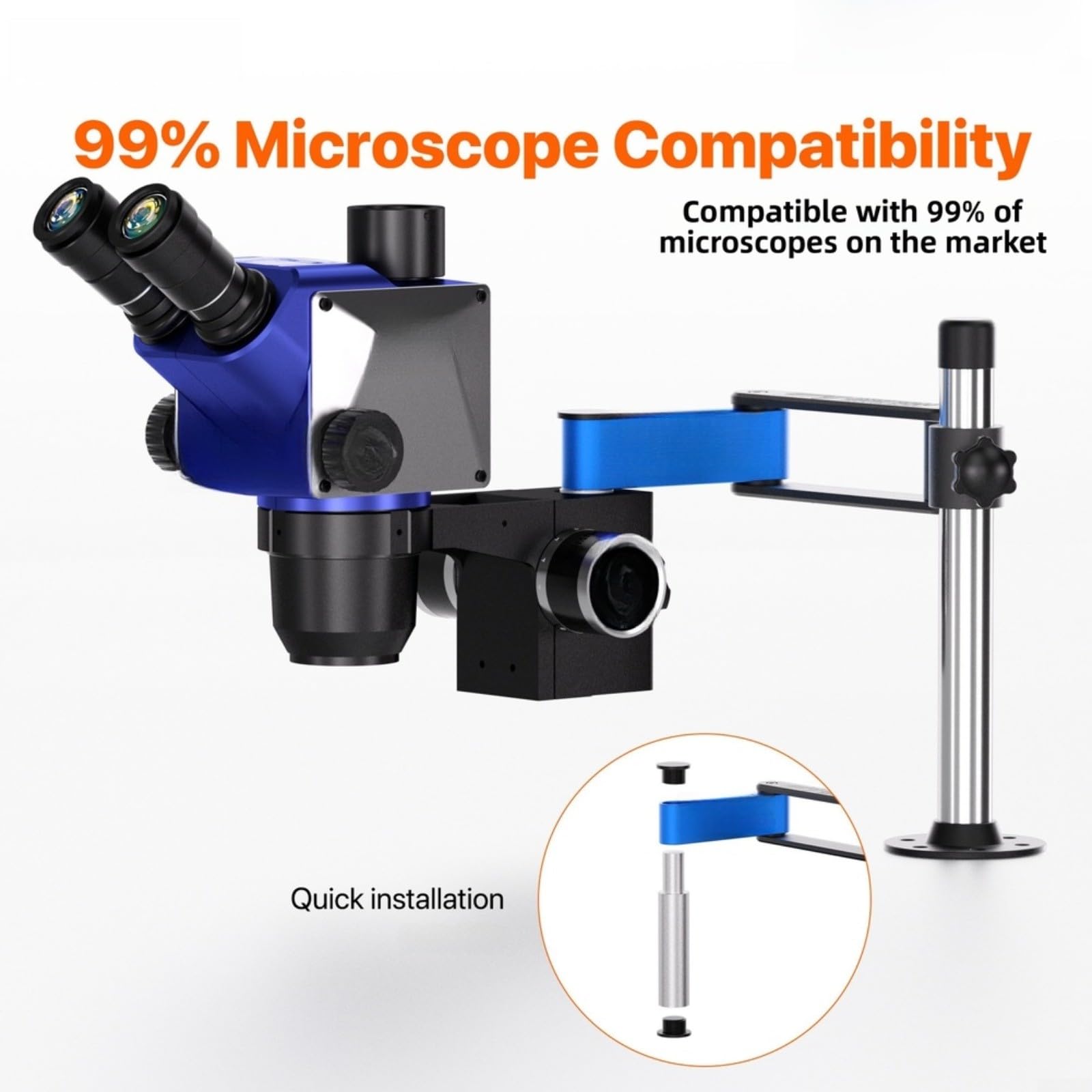 Support de microscope M6+ 32 mm pour réparation